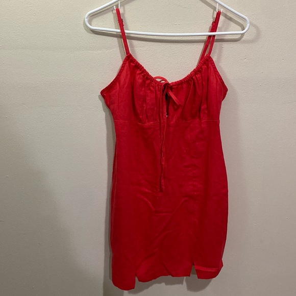 WILD FABLE WOMEN RED MINI DRESS - Picture 2 of 6